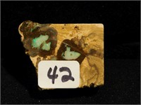 Boulder opal - gem quality - 1.25" x 1.5" x 1/2"