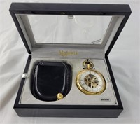 Majesti Dad pocket watch w/ case