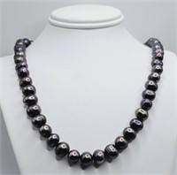 Freshwater Peacock Pearl Choker Necklace