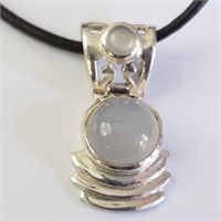 $180 Silver Moonstone Pendant