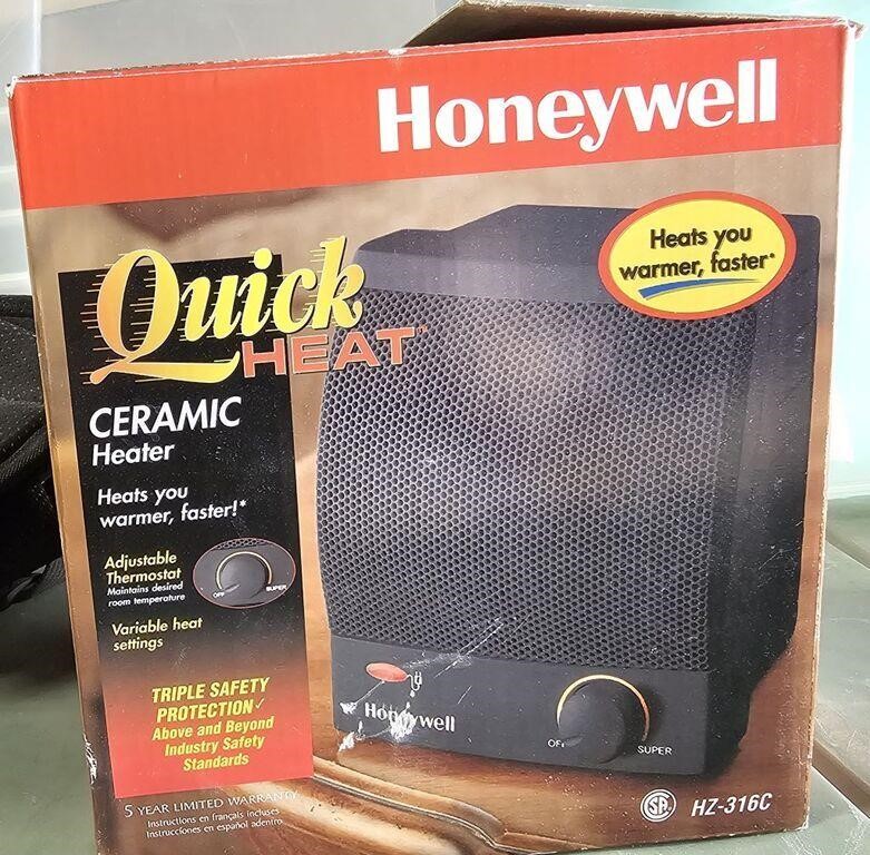 Honeywell heater not tested