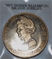 1977 Silver Jubilee Medallion