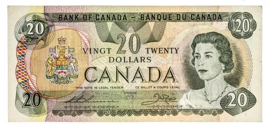 Bank of Canada 1979 $20