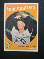 1959 TOPPS #341 TOM QUALTERS WHITE SOX