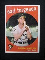 1959 TOPPS #351 EARL TORGESON WHITE SOX