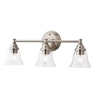 Marsden 23.5 in. 3-light Brushed Nickel Transition