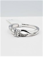Diamond Promise Ring-New
