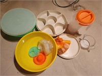 Tupperware & Misc. Serving Items