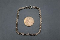 Vintage Sterling Silver Twist Bracelet