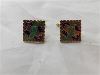 14K gold cufflinks, .428oz