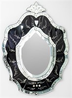 Venetian Shield Form Mirror