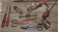 old tool lot to include Stanley No. 4 & Bailey