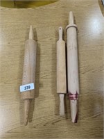 (3) Rolling Pins