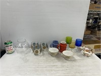 Decorative drinking glasses