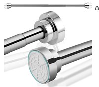 Tension Shower Curtain Rod,40-72 Inches