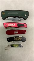 5 Pocket Knives-Old Timer,Snap- on,etc