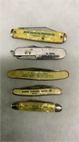 Vtg Adv Pocket Knives