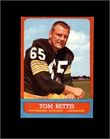 1963 Topps #132 Tom Bettis SP EX to EX-MT+