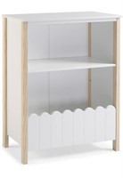 Bookcase with Natural Wood Accents Powell Birdie