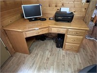 Amish Made Oak Desk