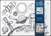 PACK OF 2 Placemat / Space Reusable & Washable