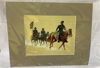 Matted Mort Kunstler Civil War print, general