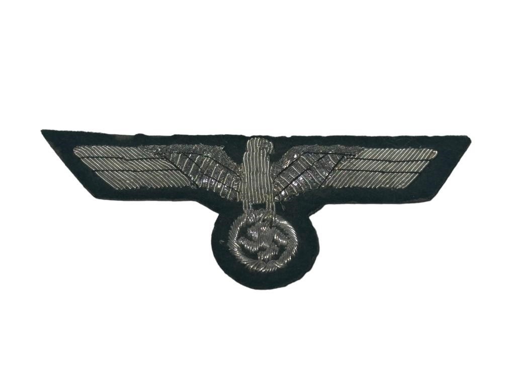 A Heer Officers Bullion Breast Eagle Embroidered