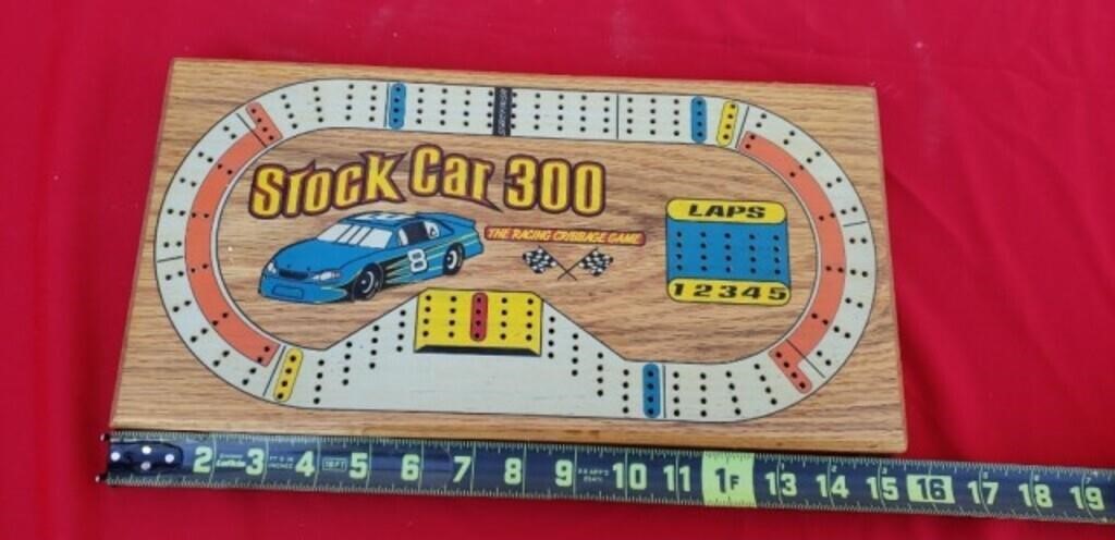 Stock Car 300 Cribbage Game (missing pieces