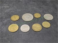 Lot of 8 German Coins 1950-1981