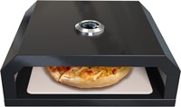 Incl. 12 Baking Stone Grill Top Pizza Oven