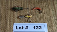 ANTIQUE  LURES - LITTLE GEORGE METAL FISHING LURE,