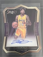 Brandon Ingram Die Cut Select Auto 196/199