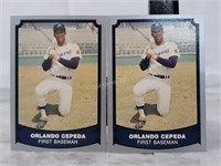 Qty (12) 1988 Pacific Baseball Cards (#87 - 94)