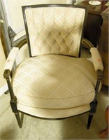 Lot #708 - Federal style contemporary upholstered