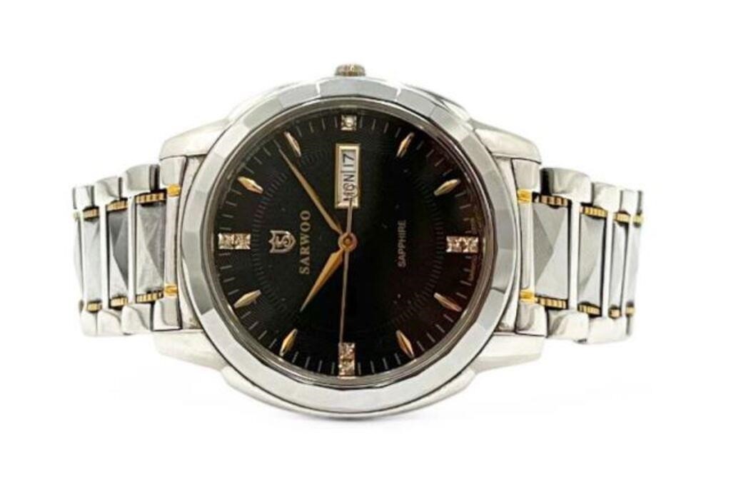 Sarwoo Sapphire Men's Automatic Watch.