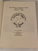 Alexander Heritage Volume I 1986