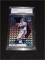 Silver John Elway 2020 Mosaic GEM MT 10 Silver Mos