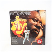 Sealed Curtis Mayfield Superfly OST Die Cut LP