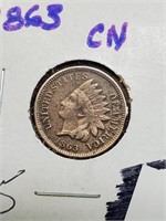 Better Grade 1863 Bronze Indian Head Penny