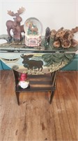 Decorative table & all items