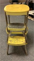 COSCO STEP STOOL YELLOW METAL PULL OUT STEPS