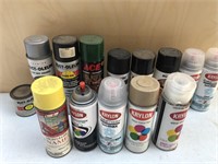 Lot of Spray paints