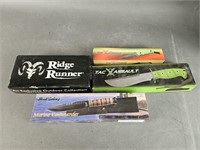 Lot of Knives in Original Boxes