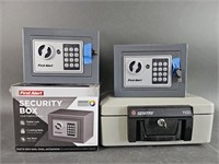 3 Small Safes
