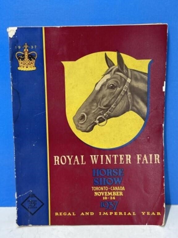 1937 Royal Winter Fair Horse Show