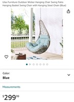 HANGING CHAIR SWING (OPEN BOX)