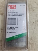 Porter Cable 18Ga x 2" Brade Nails