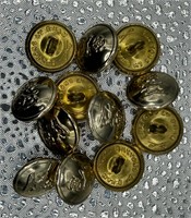 Mixed lock Canadian military & navel buttons