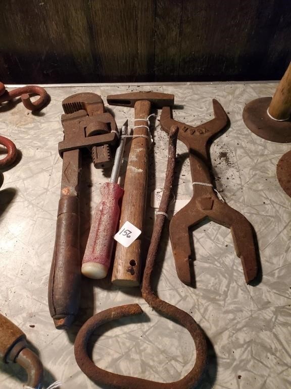 Misc. Tool Lot- Ice Hook and More