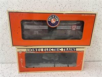 2 LIONEL CARS IN BOXES